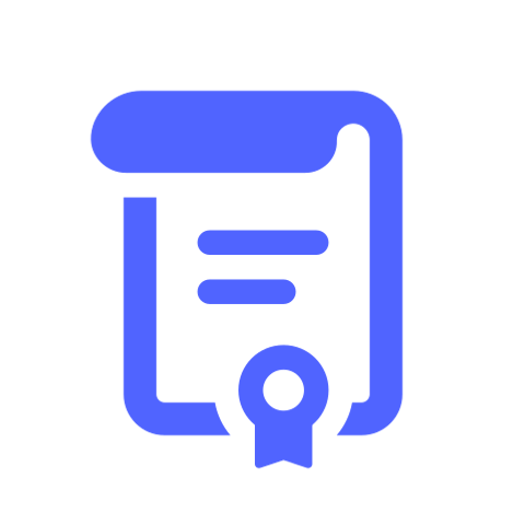 Certificate Icon — Loft-Trac