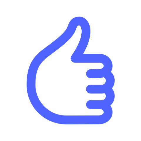 Thumbs Up Icon — Loft-Trac