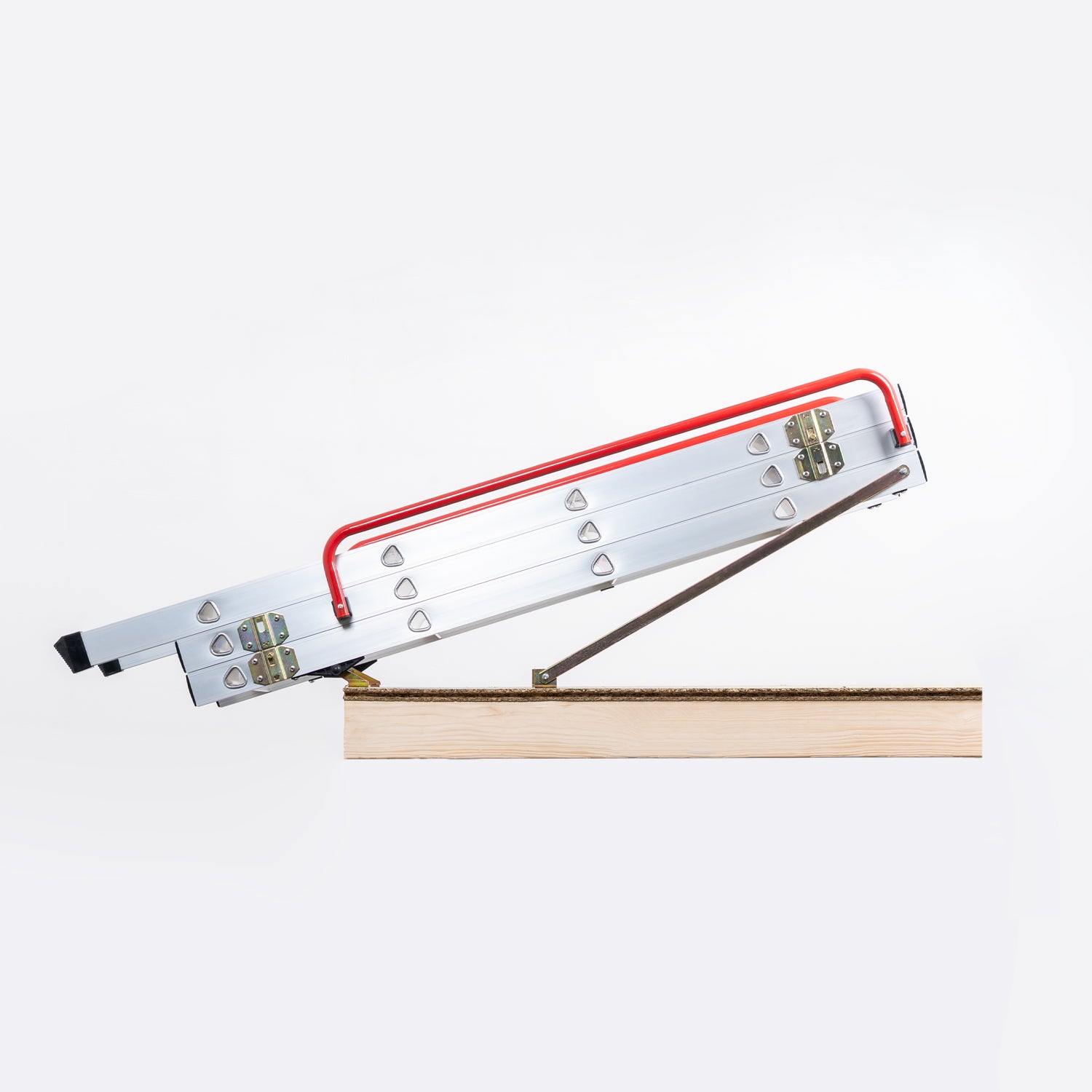 Aluminium 3 Section Loft Ladder — Loft-Trac