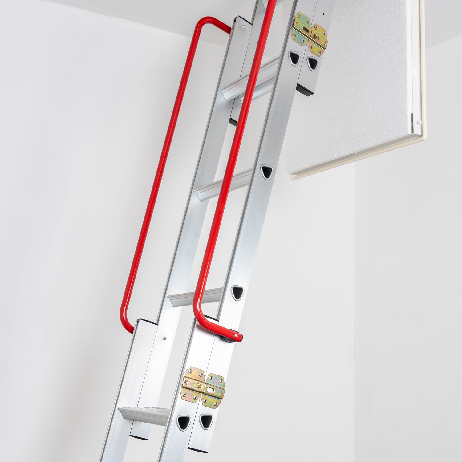 Aluminium 3 Section Loft Ladder — Loft-Trac