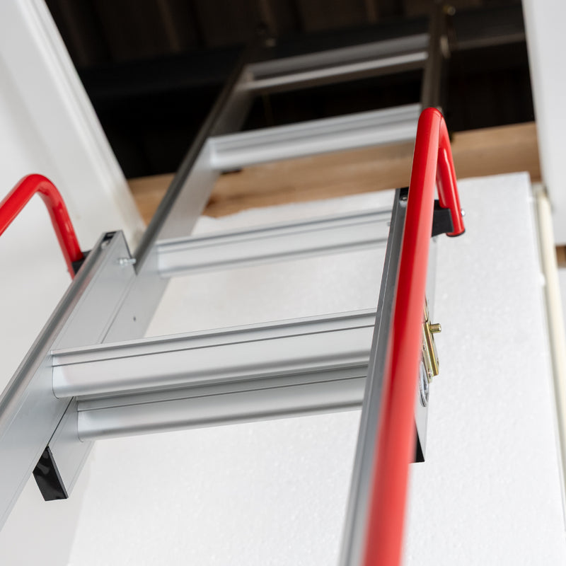 Aluminium 3 Section Loft Ladder — Loft-Trac