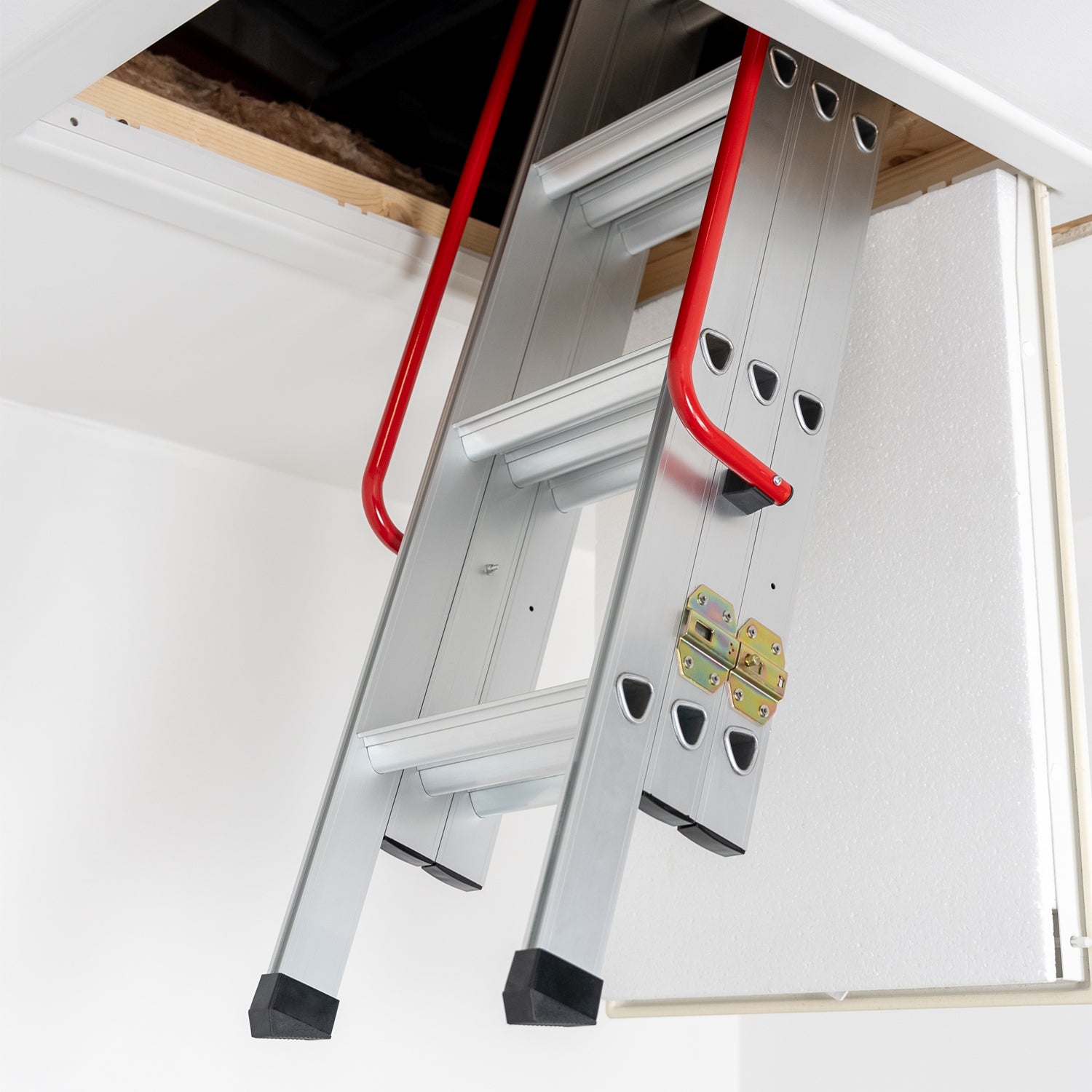 Aluminium 3 Section Loft Ladder — Loft-Trac