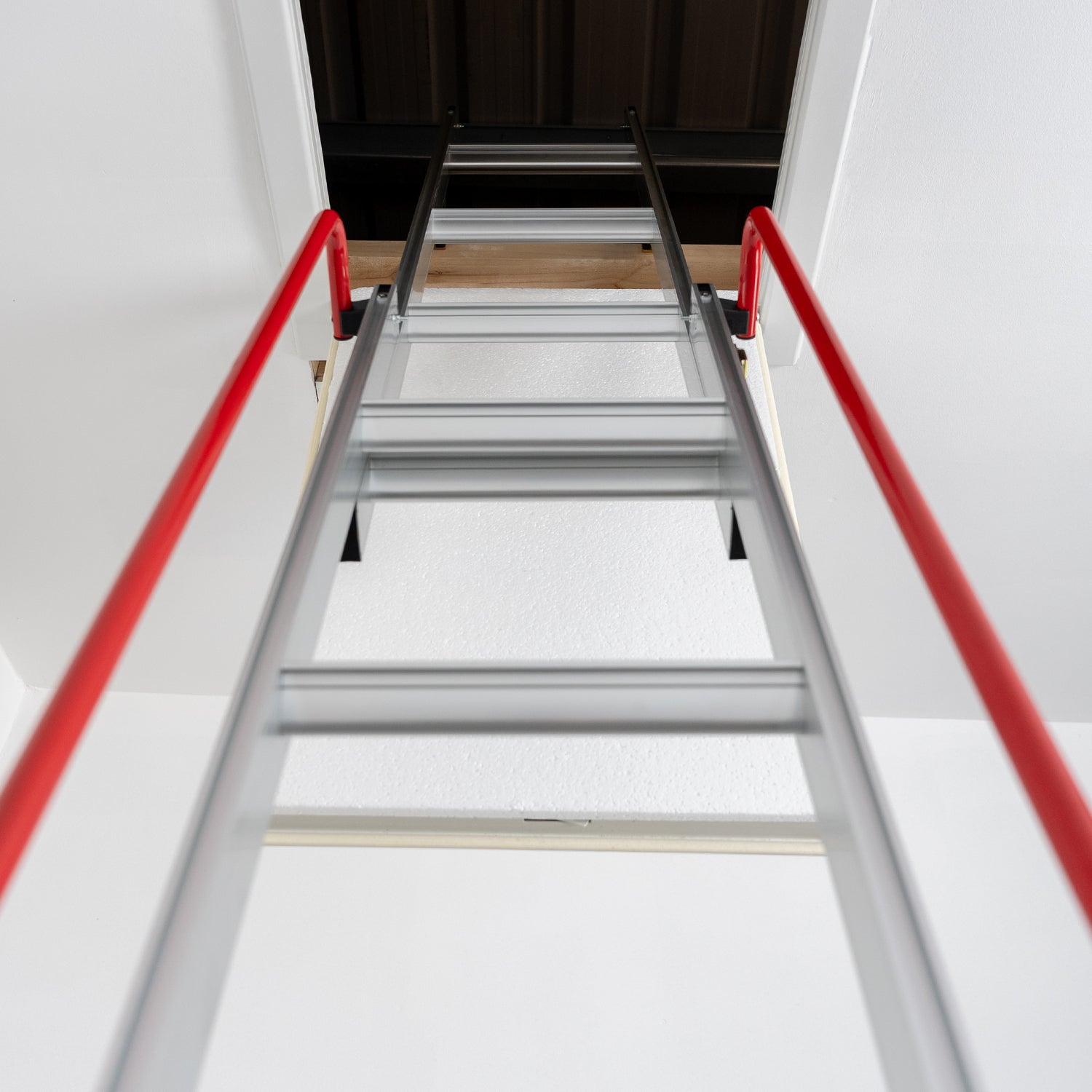 Aluminium 3 Section Loft Ladder — Loft-Trac