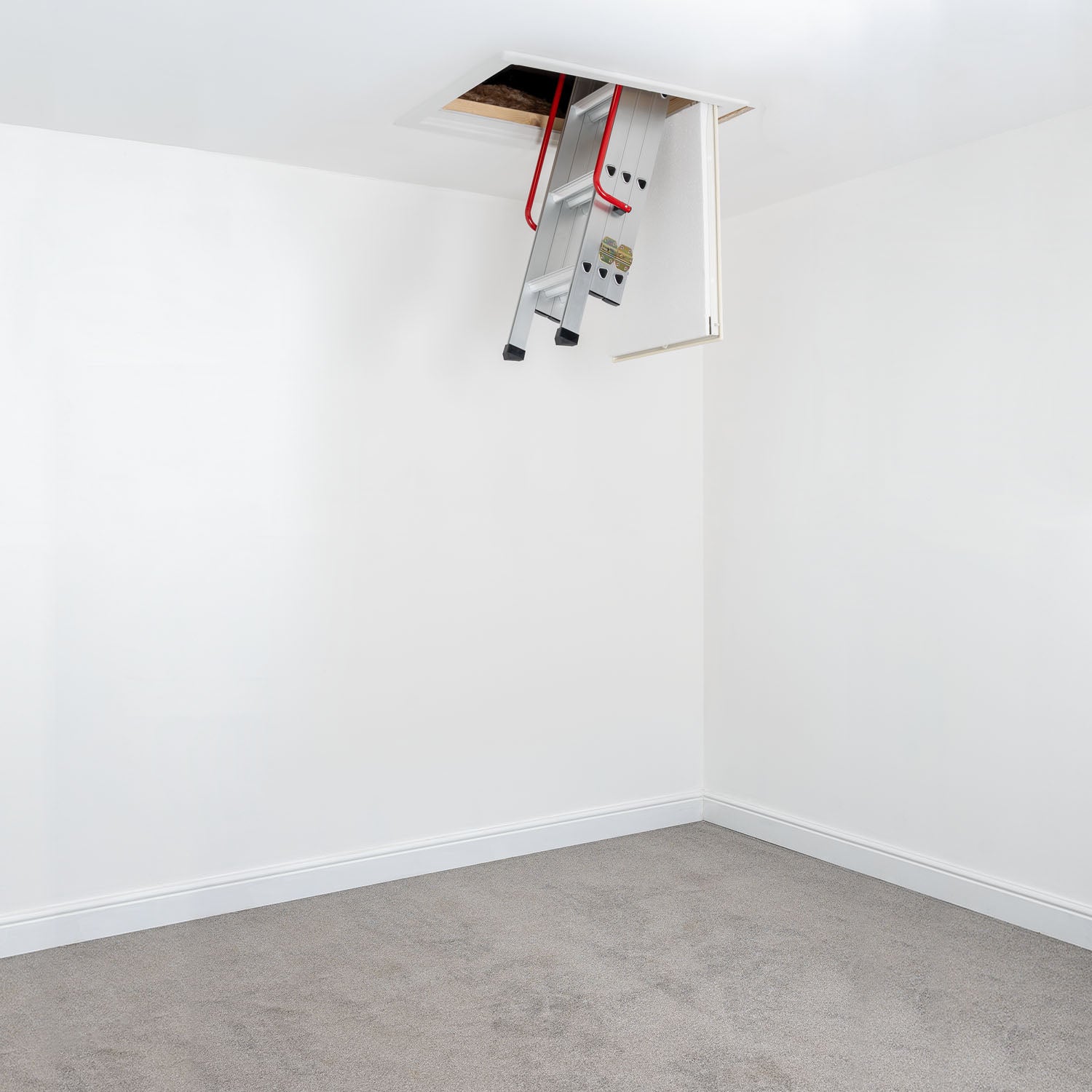Aluminium 3 Section Loft Ladder — Loft-Trac