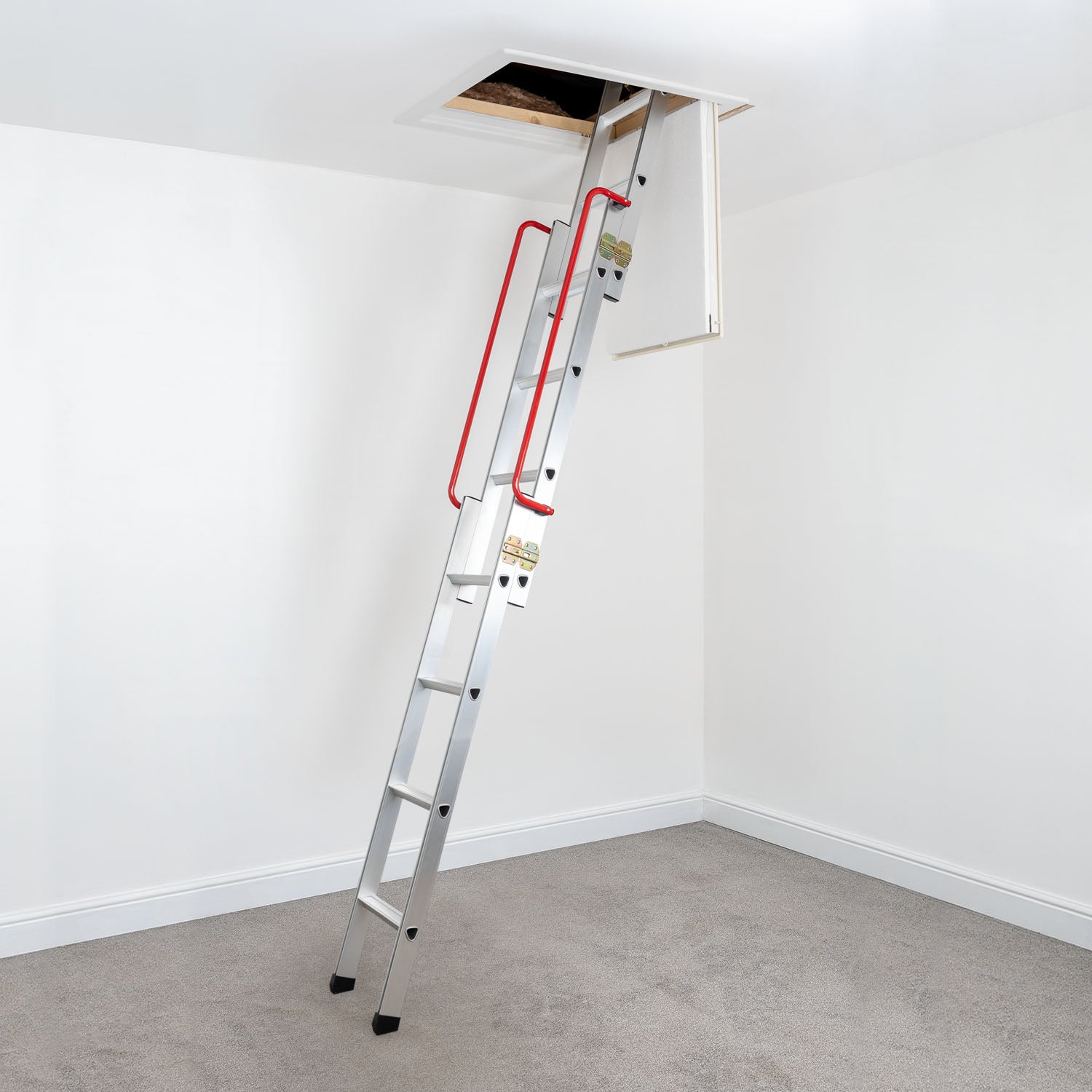 Aluminium 3 Section Loft Ladder — Loft-Trac